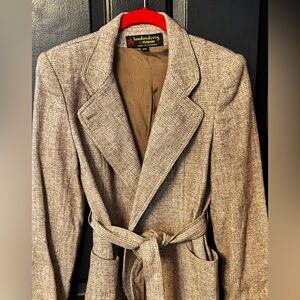 Londonderry by Peabody Tweed Belted Blazer